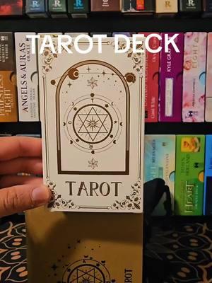 Tarot deck with 78 cards and guidebook. #tarotdeckreview #tarotforbeginners #tarotreader #learntarot #tiktokshopfinds 