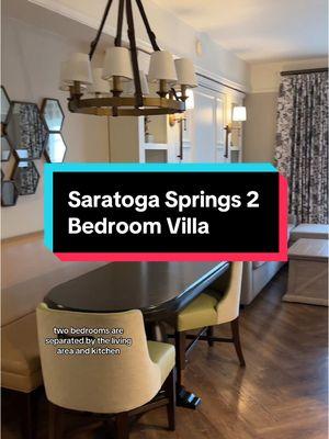 Saratoga Springs has some of the best Villas on Disney property! #disneyworldhotels #disneyworldtips #disneyhotel #disneyresort #disneyresorts #disneyssaratogasprings #disneysaratogaspringsresort #disneyvilla #disneytwobedroomvilla #disneyworldvacation #disneyfamily #disneywithkids #disneywithbabies #waltdisneyworld #disneyvacationplanner #disneyroomtour #disneydeluxeresort @Disney Parks 