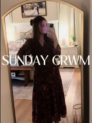 SUNDAY GRWM✨ #fyp #sundaychurch #foryou #sundaygrwm #grwm #gettingready #alabama #wife #bluecollarwife #viral 