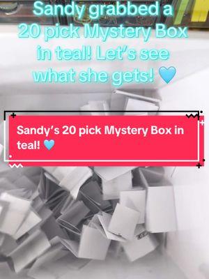 @Sandy Staggs grabbed a 20 pick Mystery Box in teal! I hope you love everything were picked for you! Thank you so much! #livethelifeyouwant #mysterybox #asmr #BookTok #empoweringwomen #community #SmallBusiness #subscriptionbox #affirmations #creatorsearchinsights 