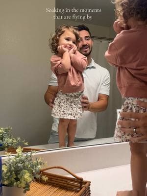 Man she’s getting big so quick 🥺 #daddysgirl #daughter #dadsoftiktok #toddlersoftiktok #fyp #wholesome #littlemoments #dadmoments 