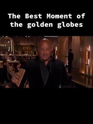 HEY DWAYNE!!!!! #vindiesel #therock #dwaynejohnson #fastandfurious #goldenglobes #awards #dom #hobbs #fastfurious #fastfive #lol #winner #family 