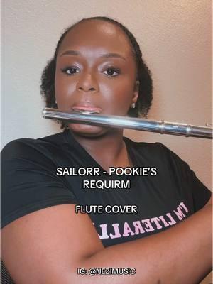 Hey pookie 👋🏾✨ tag @SAILORR #heypookie #sailorr #flutecover #sza #flutist #flutistsoftiktok #musiciansontiktok 