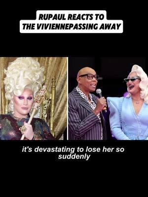 RUPAUL has spoken on what happened to The Vivienne. #thevivienne #rupaul #rpdr #rupaulsdragrace 