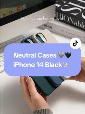 Neutral silicone cases for iPhone 14 black 🩶 #ornarto #ornartophonecase #caseiphone #phonecase #trending #tiktokshopfinds #siliconecase #giftideas #aesthetics #bestgift #valentinesdaygift #ValentinesDay #unbox #unboxing #iphone14 #fyp #trendy 