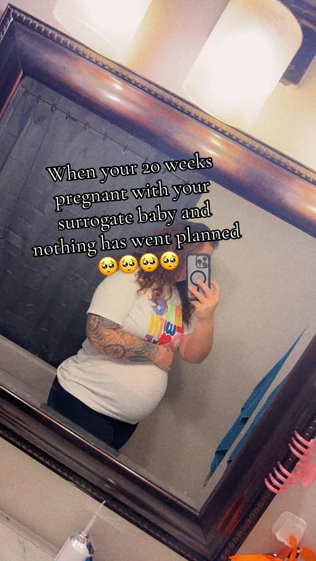 One day at a time is how I am taking it…..still don’t regret this baby though, I know his parents are so excited for him. The unconditional love is what pushes me through #surrogacy #fypシ゚viral #surrogatelife #surrogatejourney #lesbianoftiktok🌈 #healing 