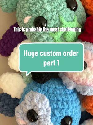 This was such a unique and huge custom order that I am so honored to get the chance to make! 🥹Here’s part 1 of making this order since I really couldn’t fit everything in one part! Thank you so much, Flanker, for letting me make four axolotls and little ghost for you and your friend!!!  All patterns by me (axolotl pattern can be found in my shop, Patreon, or as a free tutorial on YT. Ghost is a free pattern on my blog and a tutorial on YT) * * * #crochetaxolotl #crochetghost #crochetcustom #amigurumi #crochetplushie