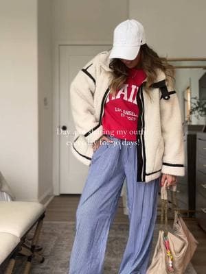 It’s giving cool girl and i loved todays outfit everything’s in my LTK #styletips #pajamapants @abercrombie @American Eagle @RAILS #uggoutfitideas #abercrombiestyle 