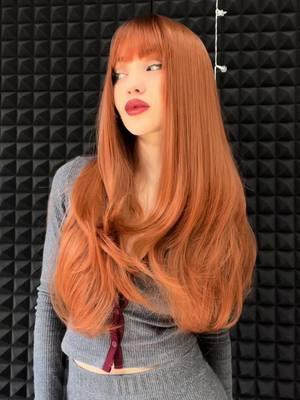 Anyone else who loves this edgy fiery ginger wig?! ❤️‍🔥 join our live 😎🤪#wigtok #usa_tiktok #fypツ #ladygrayywigs #syntheticwig #wig #syntheticwig #gingerwig 