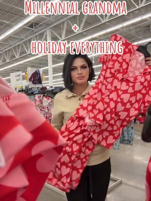 Grandmas alone in Walmart. #younggrandma #millennialgrandma #valentinesdayoutfit #walmart #thatgirl #thatgrandma @Walmart #valentinepajamas #teenmom #walmartgirl 