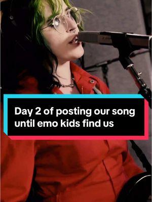 Day 2 of posting our song until emo kids find us! Song: Another Kill For The Highlight Reel Band: Save Face #saveface #emobands #elderemo #scenekid #emokid #emomusic #hottopic #mychemicalromance #theused