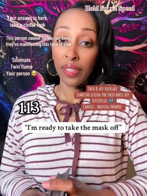 They are ready to take the mask off, you’re their one 🥰 #manifesting #spiritualtok🧿 #channeledmessagesfyp #intuitivereader #soulmate #twinflame #keys #butterflies🦋 #tiatalks #readersoftiktok 