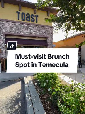 Whatever the question, brunch is the answer. 🥞🍳🥂 At @Toast Restaurants you can enjoy all your brunch favorites, plus delicious specials, coffee flights, mimosas, & more.  Open daily 7am-3pm 📍31093 Temecula Parkway #visittemecula #liveglassfull #toasttemecula #brunch #brunchspot #placestoeat #foodies #temecula @VisitCalifornia @Temecula Foodies 