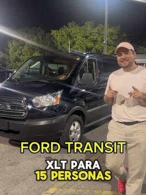 2019 Ford Transit 350 XLT 15 pasajeros $18,990 #ford #fordtransit #passengervan #miami #florida #foryoupage #foryou #autolandia #autolandiafeliciano