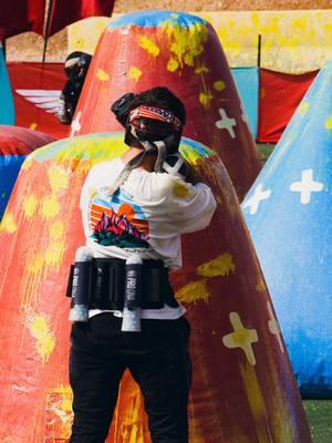 The Champ with an insane on the run shot! ⁣ ⁣ Enjoy paintball. ⁣ ⁣ #paintball 