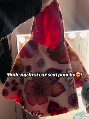 #fypシ #sewing #MomsofTikTok #carseatsafety #poncho #carseatponcho 