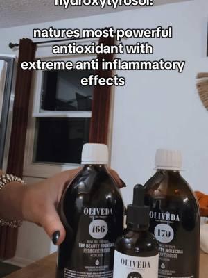 DAILY ELIXIRS TO FIGHT INFLAMMATION  hydroxytyrosol: natures most powerful  antioxidant with  extreme anti inflammatory  effects  I66: Hydroxytyrosol  with Collagen!  Holistic anti-aging  power and  cell protection  at the highest level. I70: •Hyaluronic acid tightens pores,  firms skin and enhances  a natural, rosy glow • Hydroxytyrosol protects  against oxidative stress,  supporting cellular health  • Strengthens connective  tissue and supports  immune function • Promotes healthier,  stronger nails I01: fights against many viruses  3000-fold higher  concentration of antioxidants  than is found in olive oil;  prevents premature skin aging.  #oliveda #antioxidants #antiaging #collagen #hydroxytyrosol #tightenskinnaturally #inflammation  Check the link in my bio!  https://us.olivetreepeople.com/?referral=Ellieabel