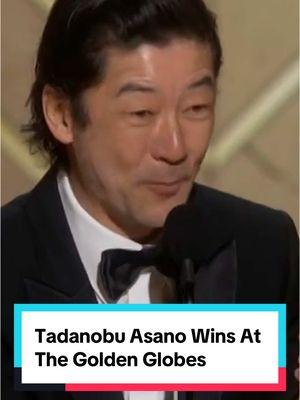 We ❤️ Tadanobu Asano!#Shogun #GoldenGlobes  #rottentomatoes #AwardSeason #awards #tvshow #tvtok #tv 