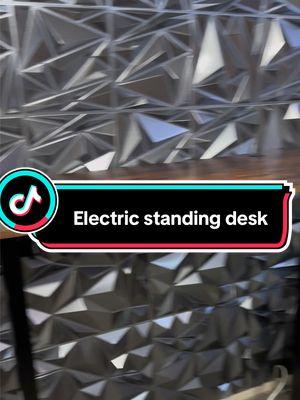 One of the most amazing electric standing desk, three please set height and you can sit to the height you want amazing material and insanely low price  #desk #standingdesk #electricstandingdesk #gamingdesk #pcdesk #workingdesk #studydesk 