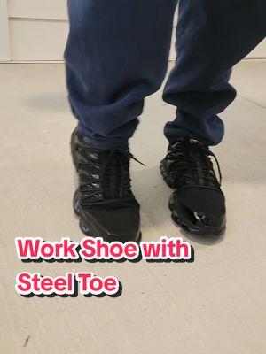 Work Shoe in ACTION! #workshoe #tiktokshopcreator #TikTokShop #tiktokmademedoit #treasurefinds #steeltoe #steeltoeshoes 