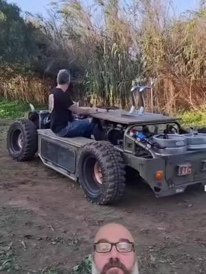 Eight cylinder 4x4 park bench with built in keg taps. #follow #me #formore #coolstuff #ifyourecool #doit #hitlike #fatheristheone 