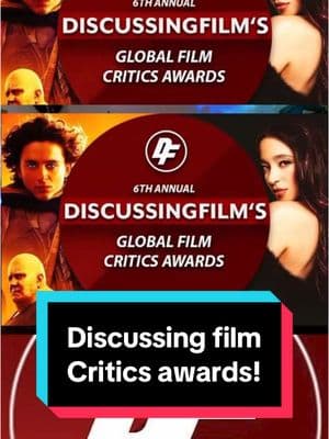 Some winners from the Discussing Film colonial film critic awards! #discussingfilm #awards #dune2 #singsing #movie 