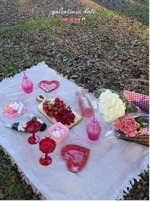 your sign to have a galentines picnic date 🧺 💗 (don’t mind us having it early, we’re both booked February 🤣)  #galentinesday #galentines #picnicdate #picnicaesthetic #picnicday #ValentinesDay #valentine #febuary #pink #red #pinktheme #Love #bestfriend #MomsofTikTok #toddlersoftiktok #daughters 