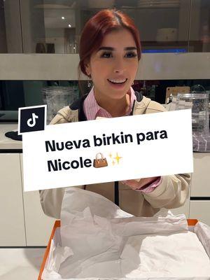 I love you amiga @nicole garcia 💗✨ #birkin #candel #birkinbag #MomsofTikTok #herme #navidad #regalos #nicolegarcia #weshopu 