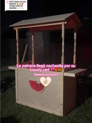 Replying to @Sweet Luxury Cart ESTOY CONVENCIDA 😭💖💖 #cart #candycart #carritos #maderacart #luxurycart #life #business #couple #bar #elotecart #elotebar #ily #fyp #viral #candybar #mobilebar #snackcarts #pancakes #tiktok 