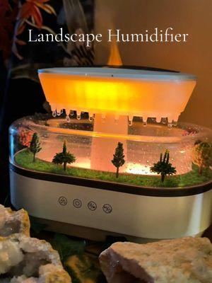 This landscape humidifier is so calming🩷 #humidifier #humidifiers #calming #calmingsounds #calmingvibes #newyearnewaura 