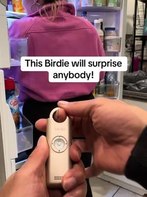 I surprised her with this Birdie Keychain alarm to keep her safe! #giftforher #womensafety #selfdefense #selfdefenseforwomen #gift #giftideasforher #giftidea #giftideas #safety #birdie #alarm #keychain #gadget #gadgets #creatorsearchinsights #alarms #personalalarm #peaceofmind 