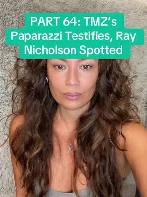 • PART 64: TMZ Paparazzi Testifies, Actor Ray Nicholson Spotted At Trial - Will Joelson: STILL no financial docs - “printer ran out of ink twice, phone broke, C*vid”… - Jack Nicholson’s son, Ray, spotted outside courtroom multiple days in a row. Identity unknown by plaintiffs, at this point. Ray “flew in from NY to testify for us”.  - My therapist testified 1st: I have PTSD. Stalk*ng, car vandalism,harr*ssment, physical injuries etc impede recovery - TMZ paparazzi, Jacob Castillon, testifies w/ NEW story. Pretends TMZ paparazzi, Robert Suraci, wasn’t attacked. Now claims he was barely hurt himself. #Affluenza #TMZ #Paparazzi #JacobCastillon #RobertSuraci  #Perjury #JackNicholson #RayNicholson #TheWhiteLotus #TrojanHorse #TheNiceGuy #Corruption #Fraud #CivilTrial #Racketeering #RICOlaws #BlazePizza #ShawnDriz #MauriceDriz #AlbertoDanielDriz #WilliamAubreyJoelson  