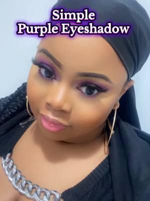 Purple purple purple!!!  #shayluvsbeauty #beauty #makeupcontent #beautycontentcreator #beautycreator #purpleeyeshadow #purpleeyeshadowlook #purpleeyeshadows #makeupvideo 