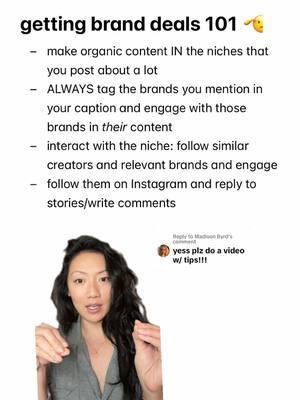 Replying to @Madison Byrd imo  pitching to brands is a waste of time (I’ll explain why at the end) but hope this helps! feel free to ask questions xx #contentcreatortips #microinfluencertips #smallcontentcreator #ugccontentcreator #branddealtips 