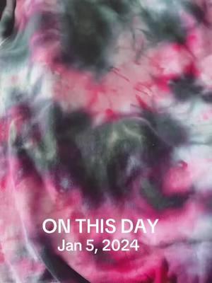 #onthisday Who owns one of my pink smoke? #tiedye #icedye #icetiedye #hoodieszn #branding #sweaterweather #newyear #levelup #customtiedye #custom #victoriouscustomdesigns 