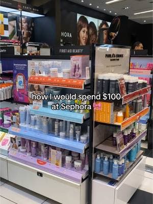 What I would buy at Sephora with $100 budget (pre tax) 🤍 #sephorahaul #makeuphaul #BeautyReview #makeupproducts #sephoraliplooks #sephoraconcealers #viralbeauty #beautyhaul 