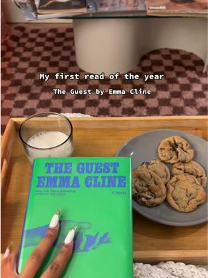 The perfect way to spend my Sunday night. #booktokrecs #BookTok #blackgirlbooktok #blackgirlbookclub #bookclub #bookclubtiktok #theguest #emmacline 