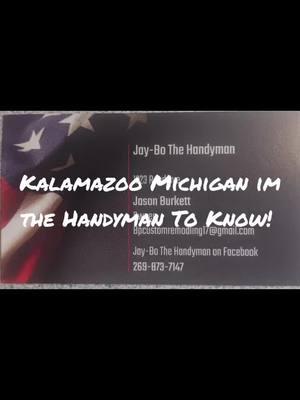 #handyman #kalamazoomichigan #kalamazoo #michigan #Jaybothehandyman