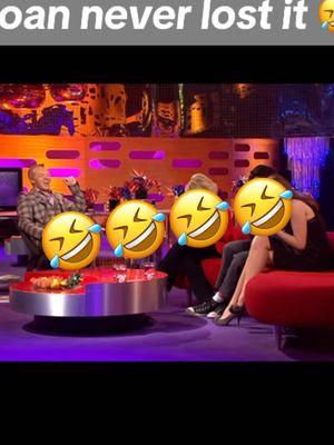 Joan cracked them up on The Graham Norton show! #joanrivers #thegrahamnortonshow #grahamnorton #funny #talkshow #comedy #legend #popculture #gonetoosoon #joanriverstiktok 