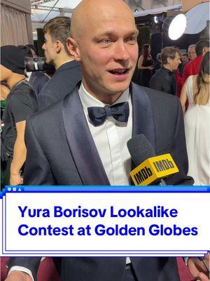 Anora’s Yura Borisov just won the look-alike contest at the 2025 Golden Globes. 🏆🧣#IMDbpartner #anora #yuraborisov #lookalikecontest #goldenglobes @NEON @Golden Globes @IMDb 