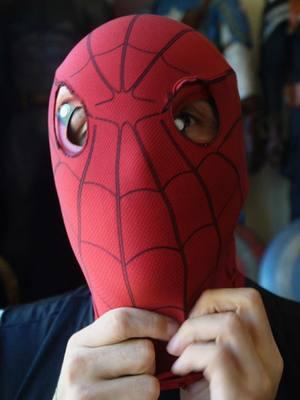 Luv this mask #spiderman #spidey #marvel #mcu #spidermancosplay #marvelcosplay #muccosplay #cosplay #spidermanhomecoming 