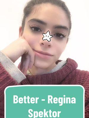 @TikTok keeps telling me I’m a starseed 🌟 so … 😇  @Regina Spektor #reginaspektor #reginaspektorcover #better #lovesongs #soulfulsinger #femalesinger #femalevocalist #jazzysinger 