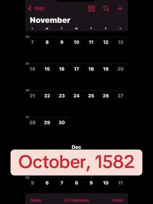 What the heck #1582 #1582calenderoctober #october1582 #iphone 