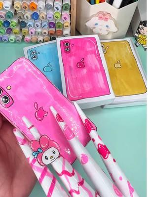 ❤️DIY paper squishy iPhone!? #papernails #papersquishy #squishy #paperiphone #cutecraft #crafts #papercrafts 