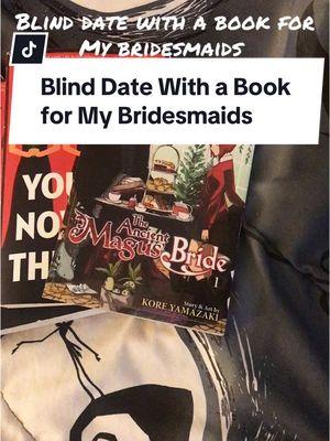 Make a blind date with a book gift for my bridesmaids with me! I made them each a bridesmaid proposal box and put this inside #bridesmaidproposal #altbride #gothbride #2025bride #giftidea #alternativebride #bridesmaidgifts #blinddatewithabook #youmaynowkillthebride #books #BookTok 