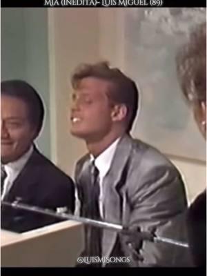 Mia Luis Miguel inedita 1989 #luismisongs #89 #80s #80smusic #LuisMiguel #inedito #mexico #Romance #Elegancia #armandomanzanero #Bolero #vivo @Luis Miguel #ElSol #LM #Suave #suaveluismiguel #ElConcierto #tendencytiktok #luismiguelgira2023 #luismiguellaserie #popular #1990s #LuisMi #nocopyright #90s 