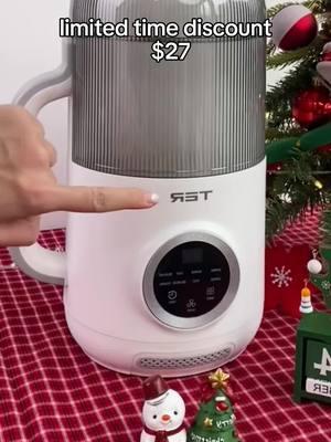 What a surprise! ✨This nut milk machine is surprisingly easy to use!🤗🤗🤗 #nutmilkmaker #nutmilkmachine #soymilkmaker #soymilk#soymilkdemilk #milk #nutmilk #TikTokShopHolidayHaul #holidayhaul #healthlifestyle #tiktokmademebuyit #flashsale