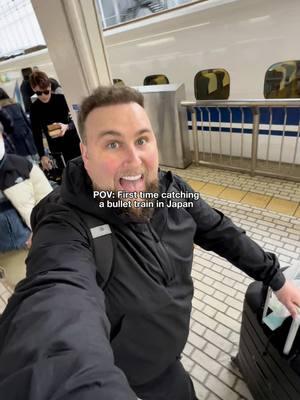 Japanese bullet trains are faster then any Lamborghini 😳 #japan #kyoto #trains #trainspotting #bullettrain #pov 