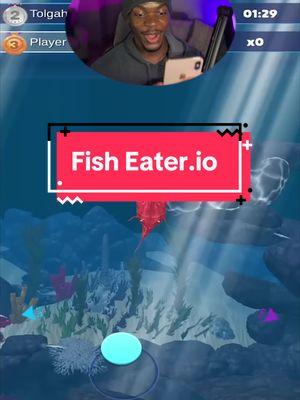 Become the biggest fish in the sea! 🐠#fisheater #games #lqwid