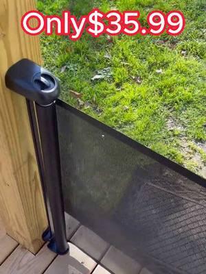 Petstars Retractable Pet Gate: Perfect for Stairs, Doorways & More | Indoor/Outdoor Safety Gate! #PetGate#PetSafety#DogGate #CatGate#HomeSafety #RetractableGate